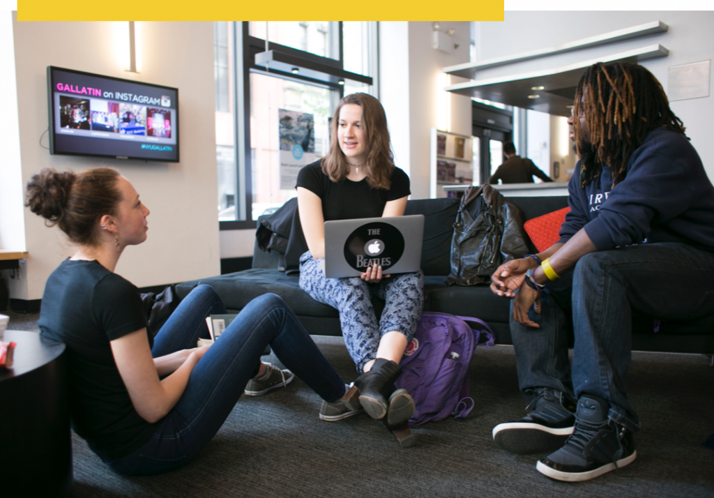 students in a group